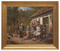 Grandfather's Advice , 1858