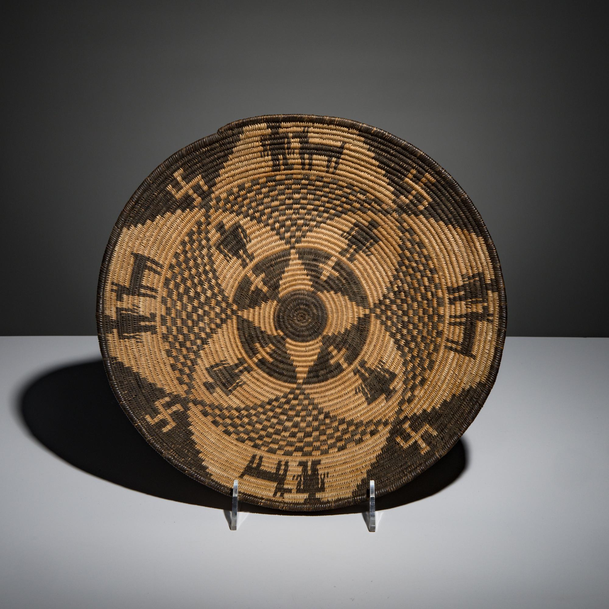 Apache Figural Basket
