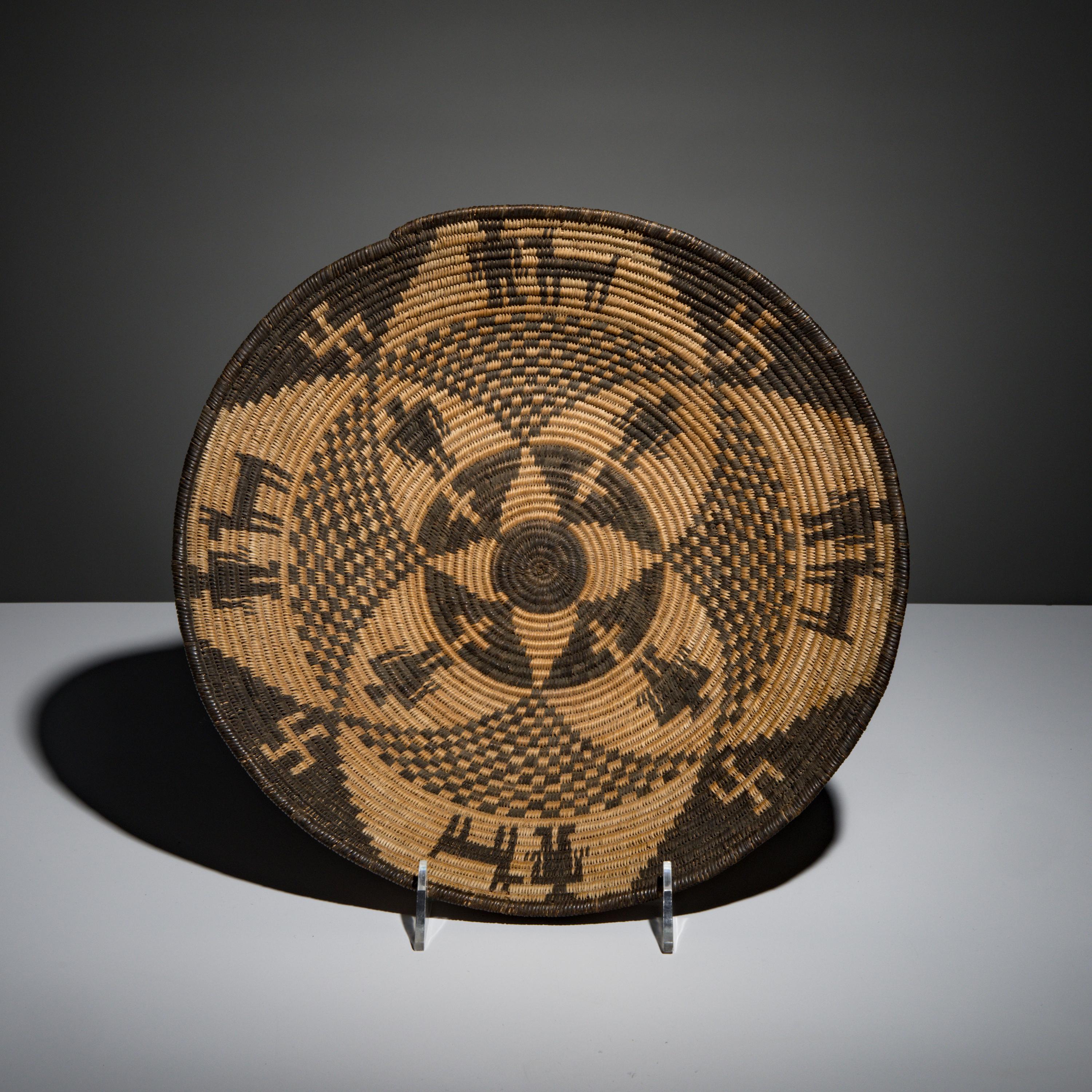 Apache Figural Basket