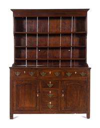 An English Oak Welsh Cupboard