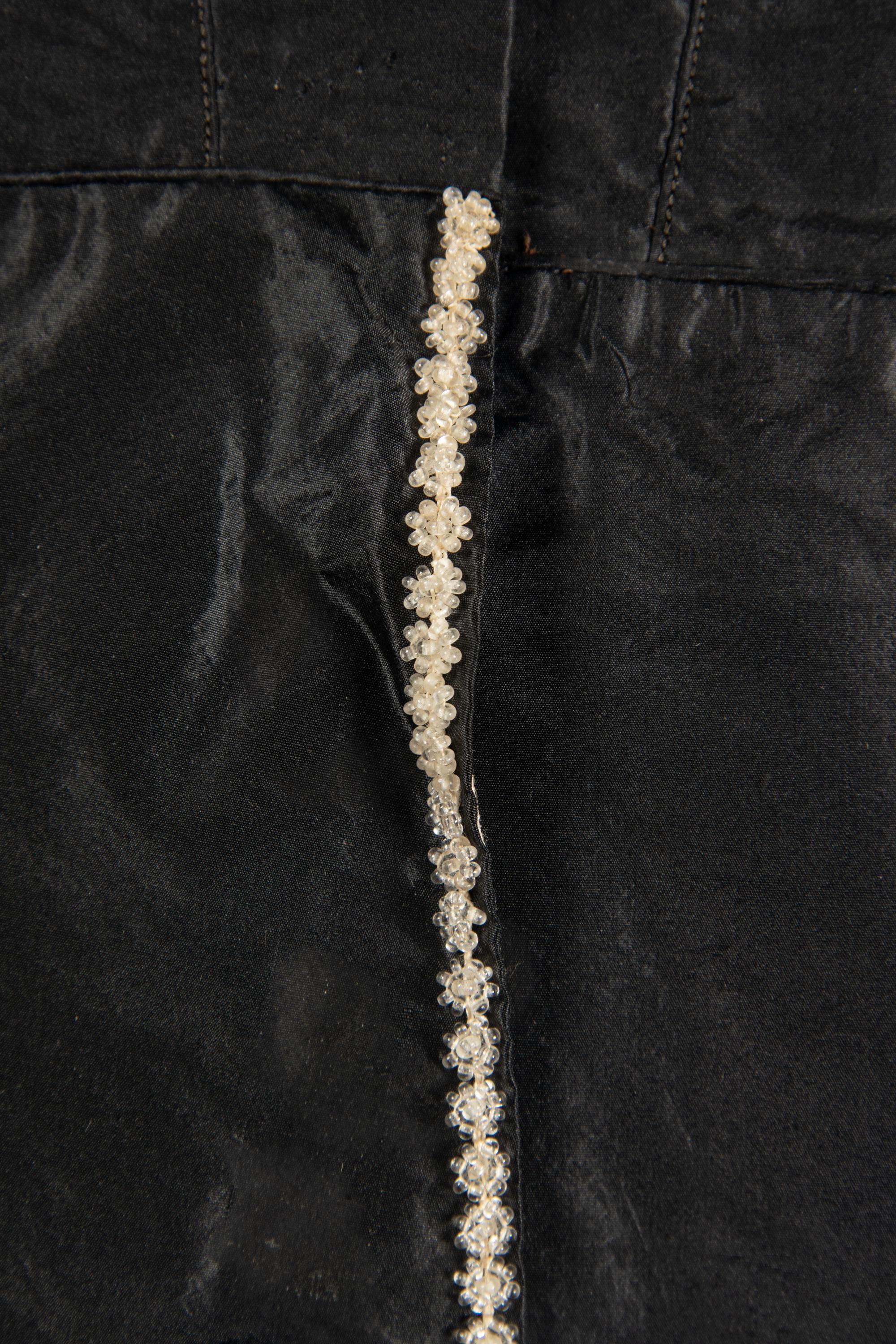 Four "Swiss Waist" Bodices and Corselets, 1860s