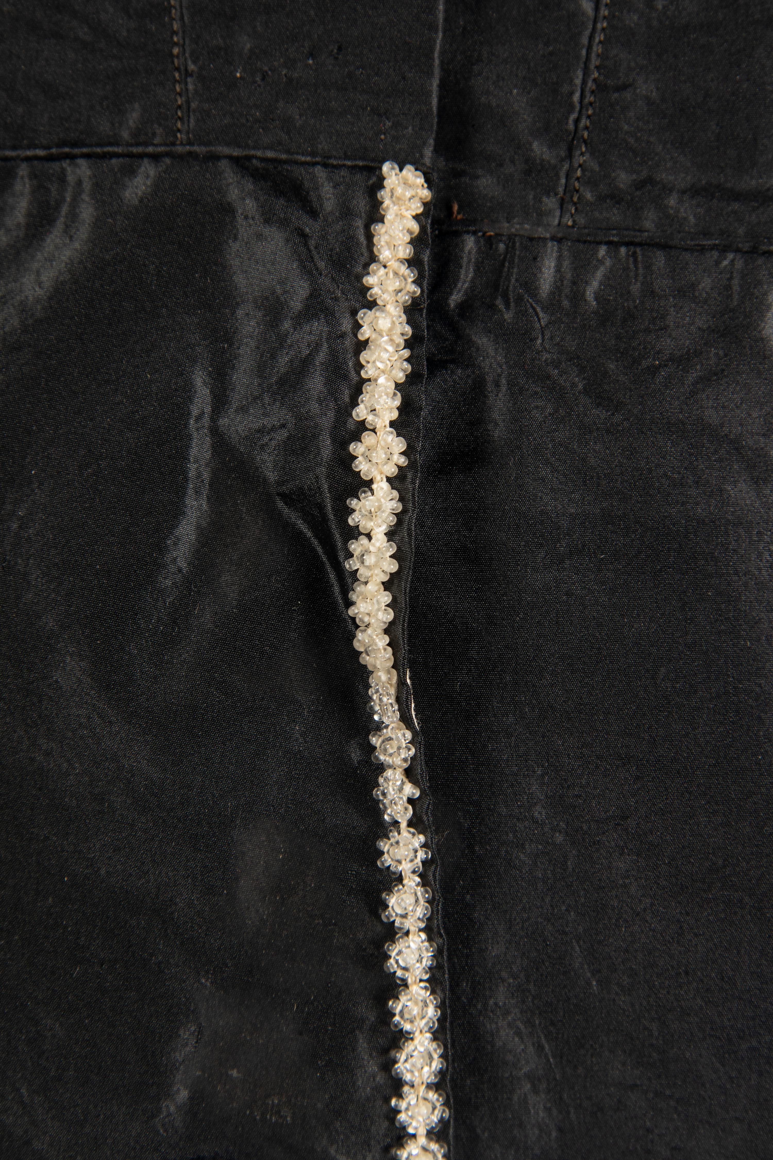Four "Swiss Waist" Bodices and Corselets, 1860s