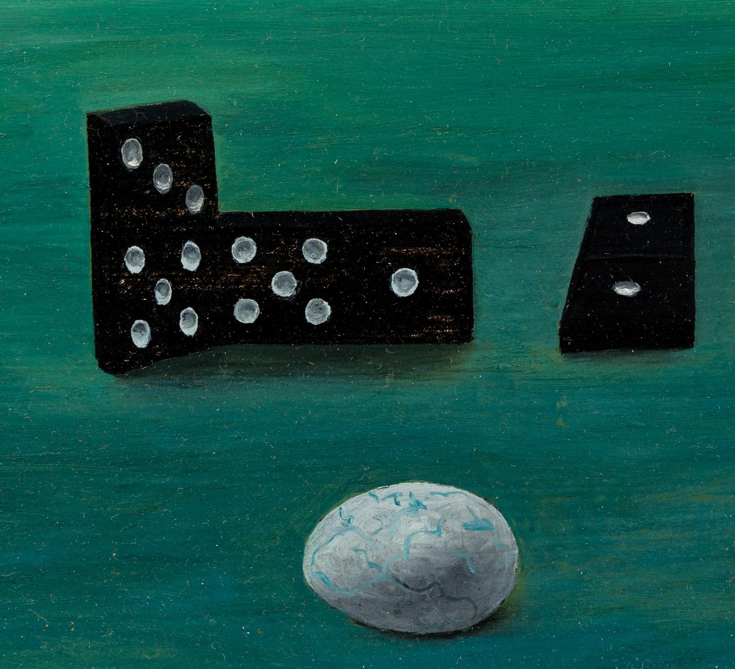 Birds Eggs and Dominoes with Pyramid