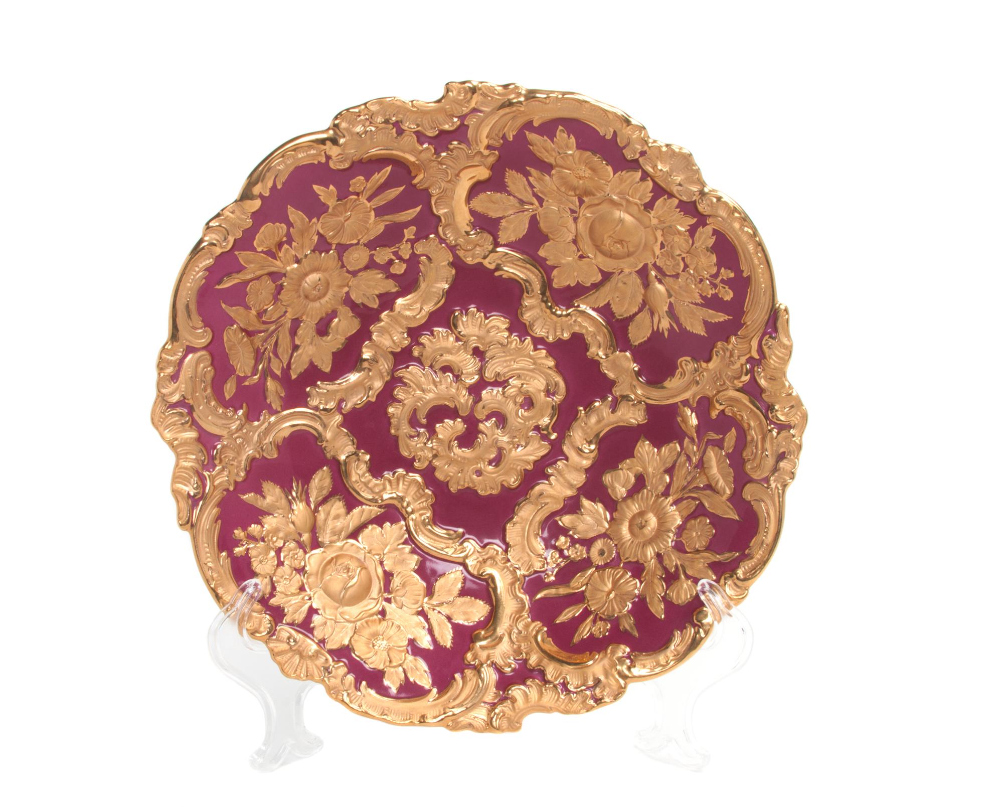 A Meissen Porcelain Bowl Diameter 12 1/4 inches.