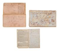 [GOLD RUSH]. Extensive California Gold Rush archive of William J. Jewell (1818-1885) including letters, diaries, and photographs, ca. 1852-1853.