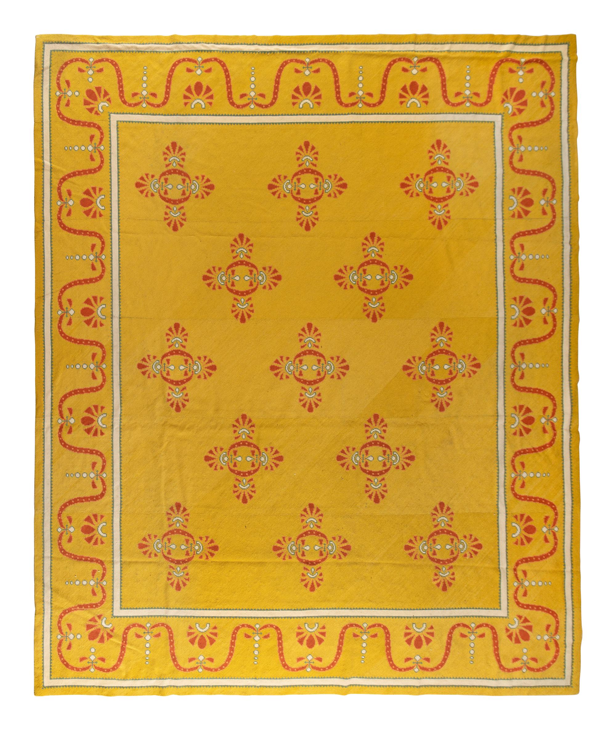 A Continental Needlepoint Rug