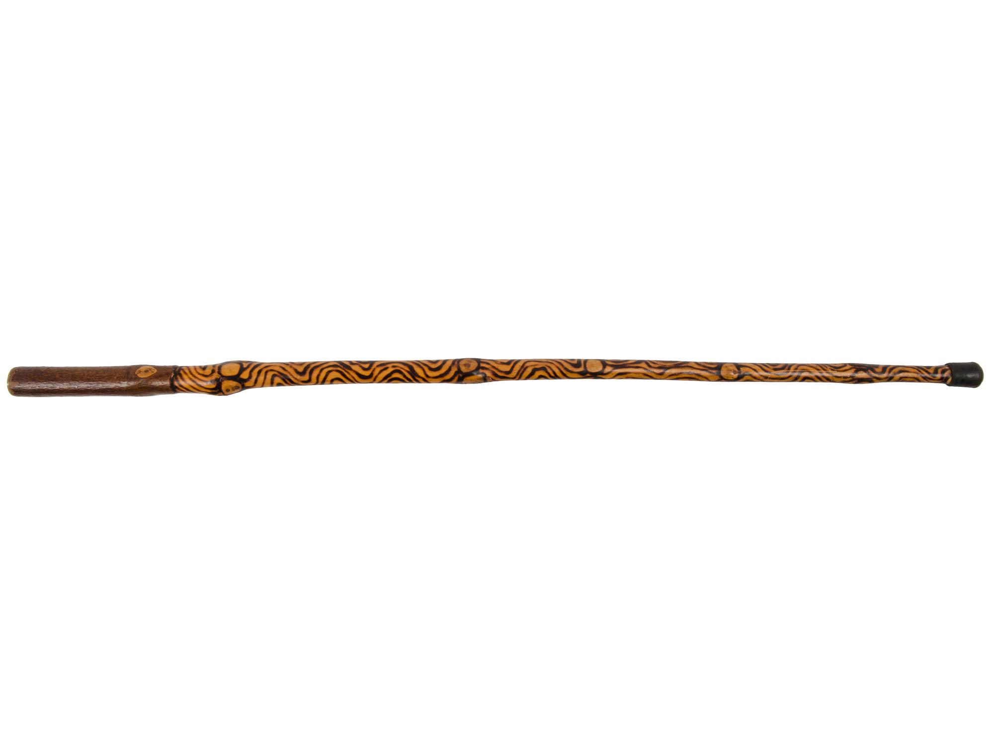[CIVIL WAR]. Battle of Gettysburg " Round Top" burnished cane.