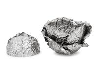 A Buccellati Silver Cabbage Form Covered Bowl