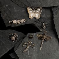Navajo, Zuni, and Southwestern-style Insect Pins / Pendants