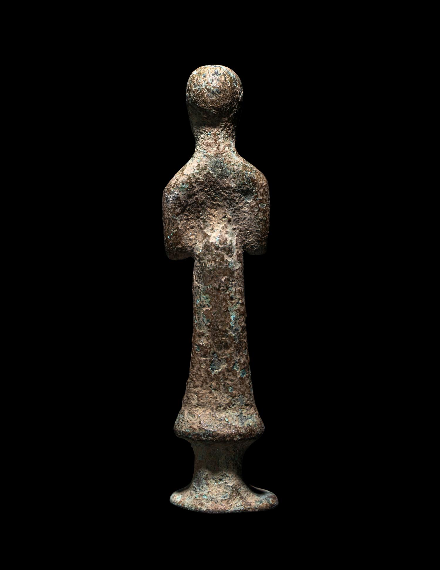 A Sumerian Copper Figure of a Male Worshipper