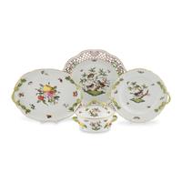 A Group of Four Herend Porcelain Serving Articles