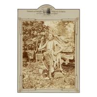 Hillers, John K. (1843-1925). Photograph of Cheyenne warrior, Little Bear. Okmulgee, Indian Territory, 1875.