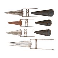 Lot of 4 Indian Katar Daggers