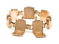 TIFFANY & CO., RETRO, YELLOW GOLD 'DEAREST' BRACELET