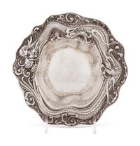 An American Silver Candy Dish