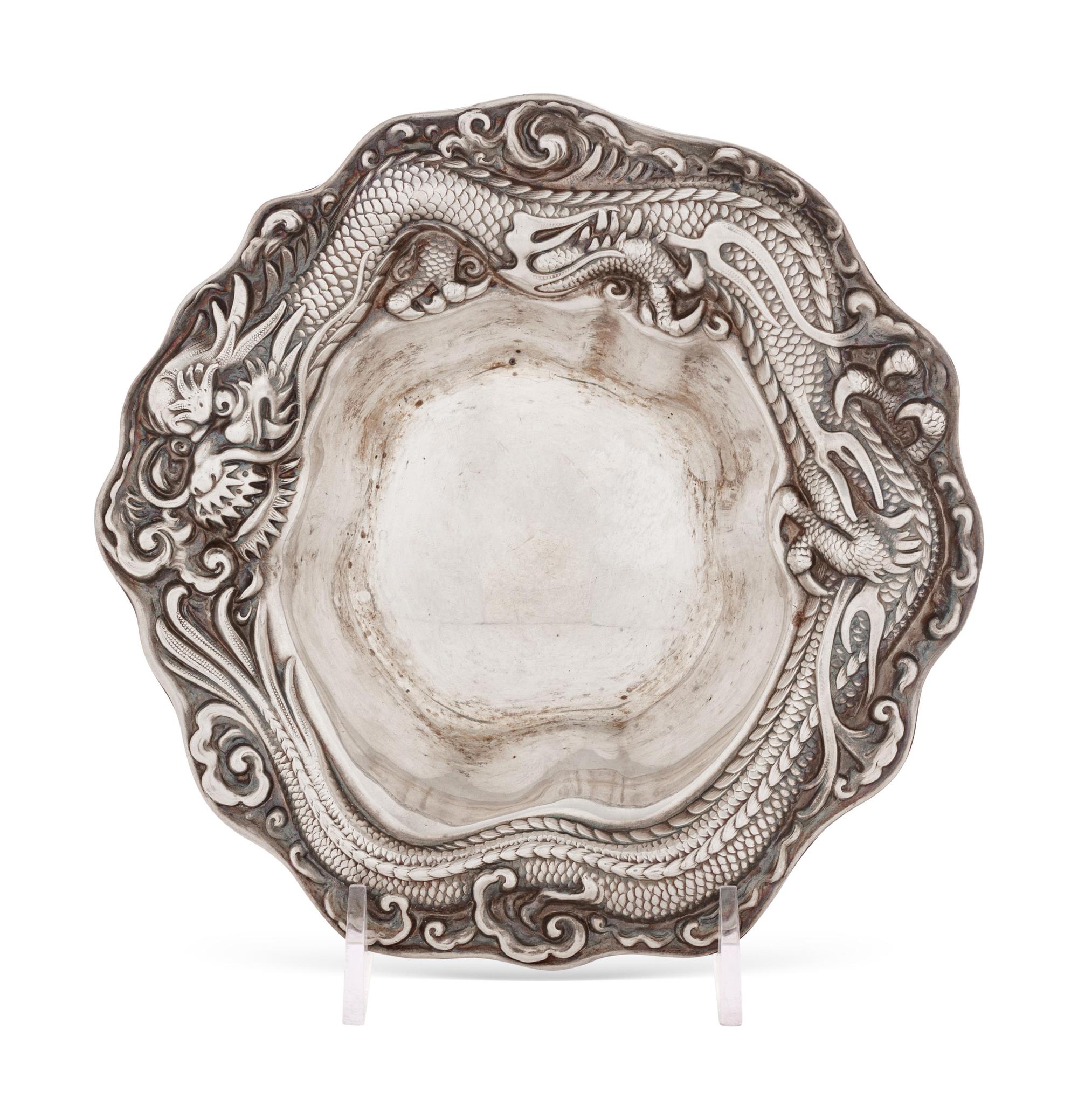 An American Silver Candy Dish