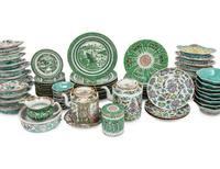 72 Chinese Famille Rose Porcelain Wares