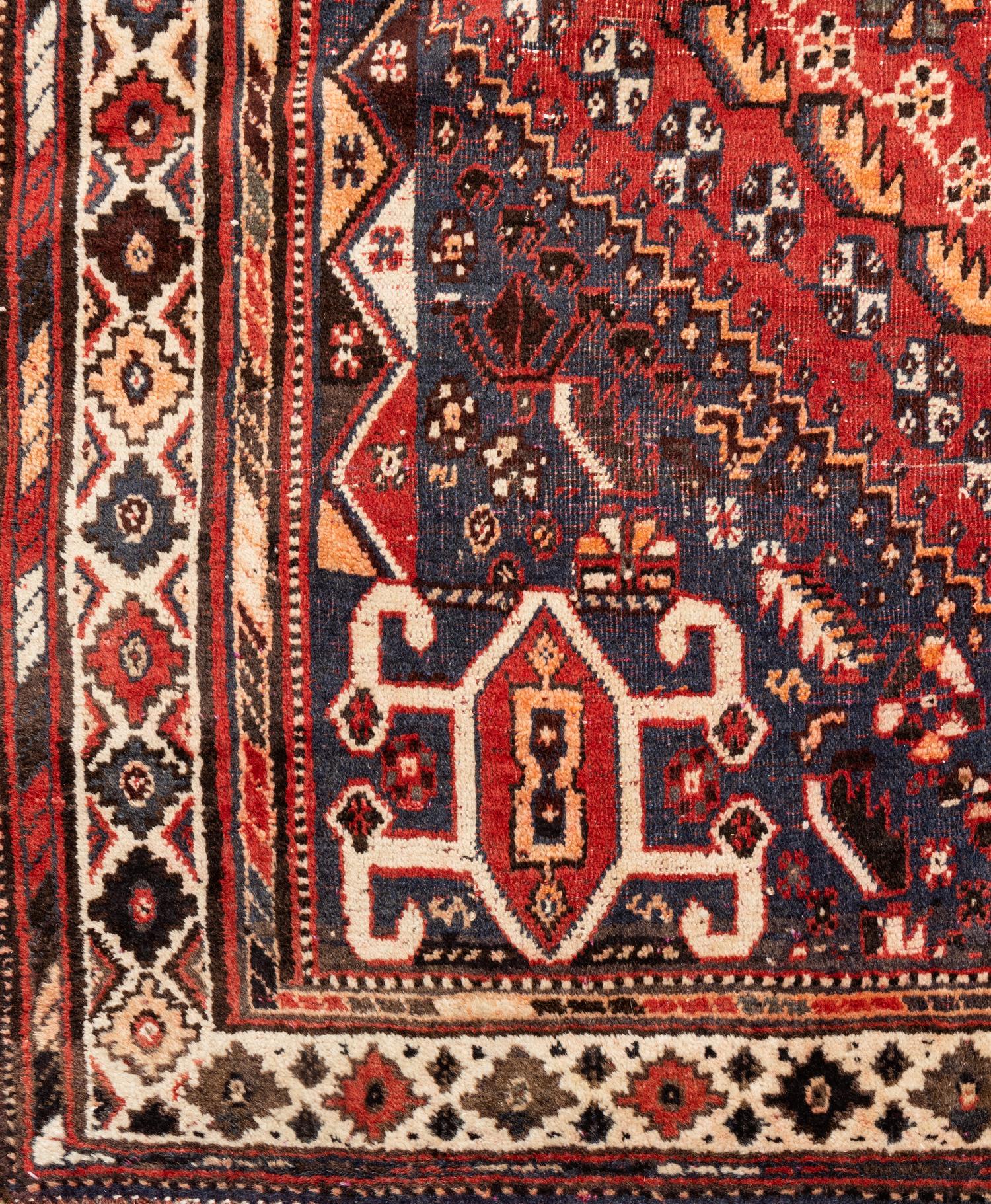 A Shiraz Wool Rug