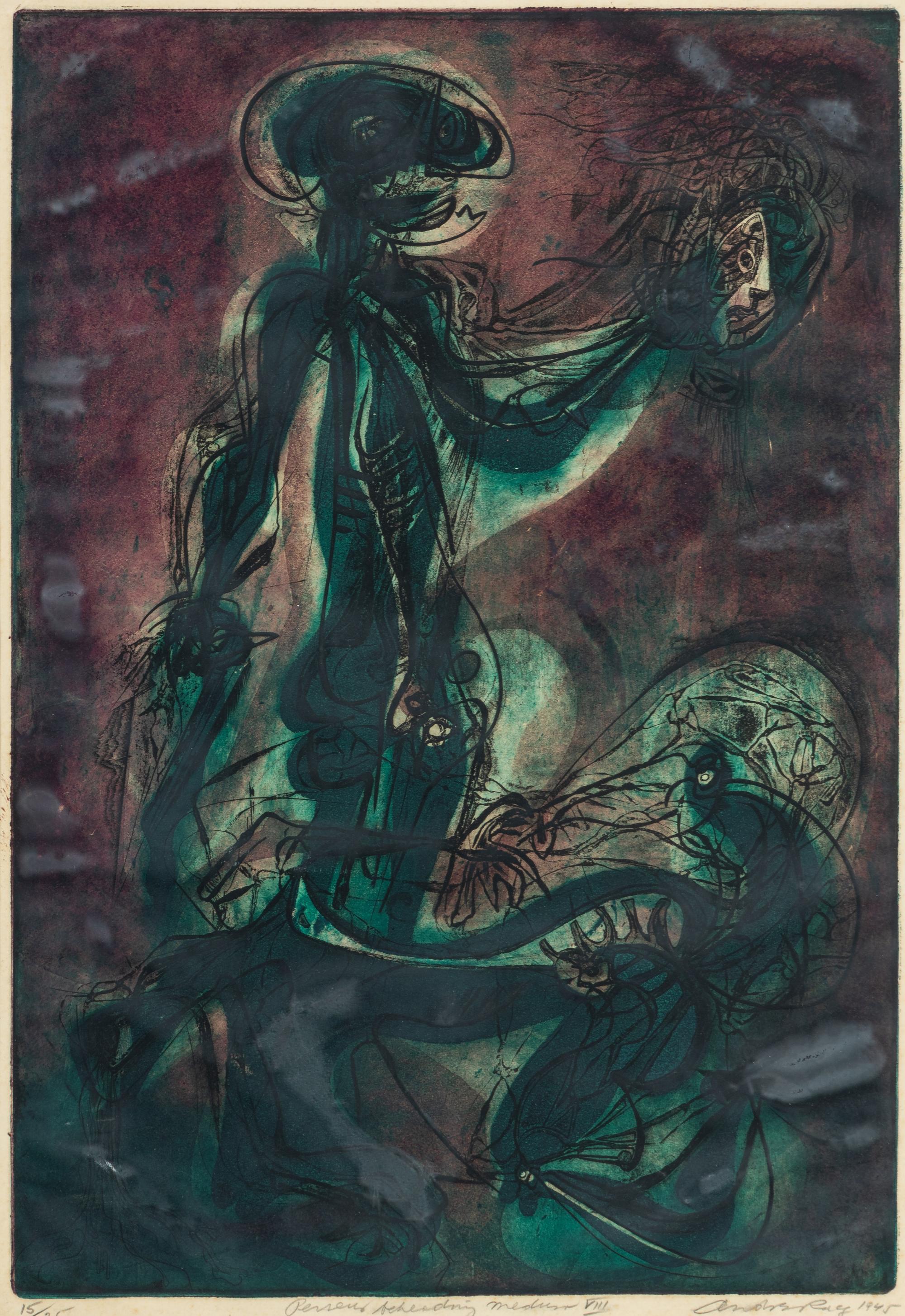 Perseus Beheading Medusa VIII , 1945
