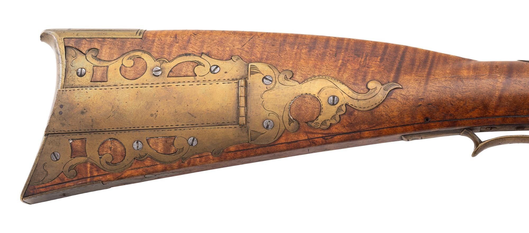 Untouched Pennsylvania Flintlock Longrifle by Peter Belles - ex Kindig Collection
