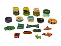 Thirty-Three Pieces of Bakelite Jewelry