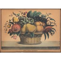 Three Framed Lithographs Including Currier & Ives and E.C. Kellogg
