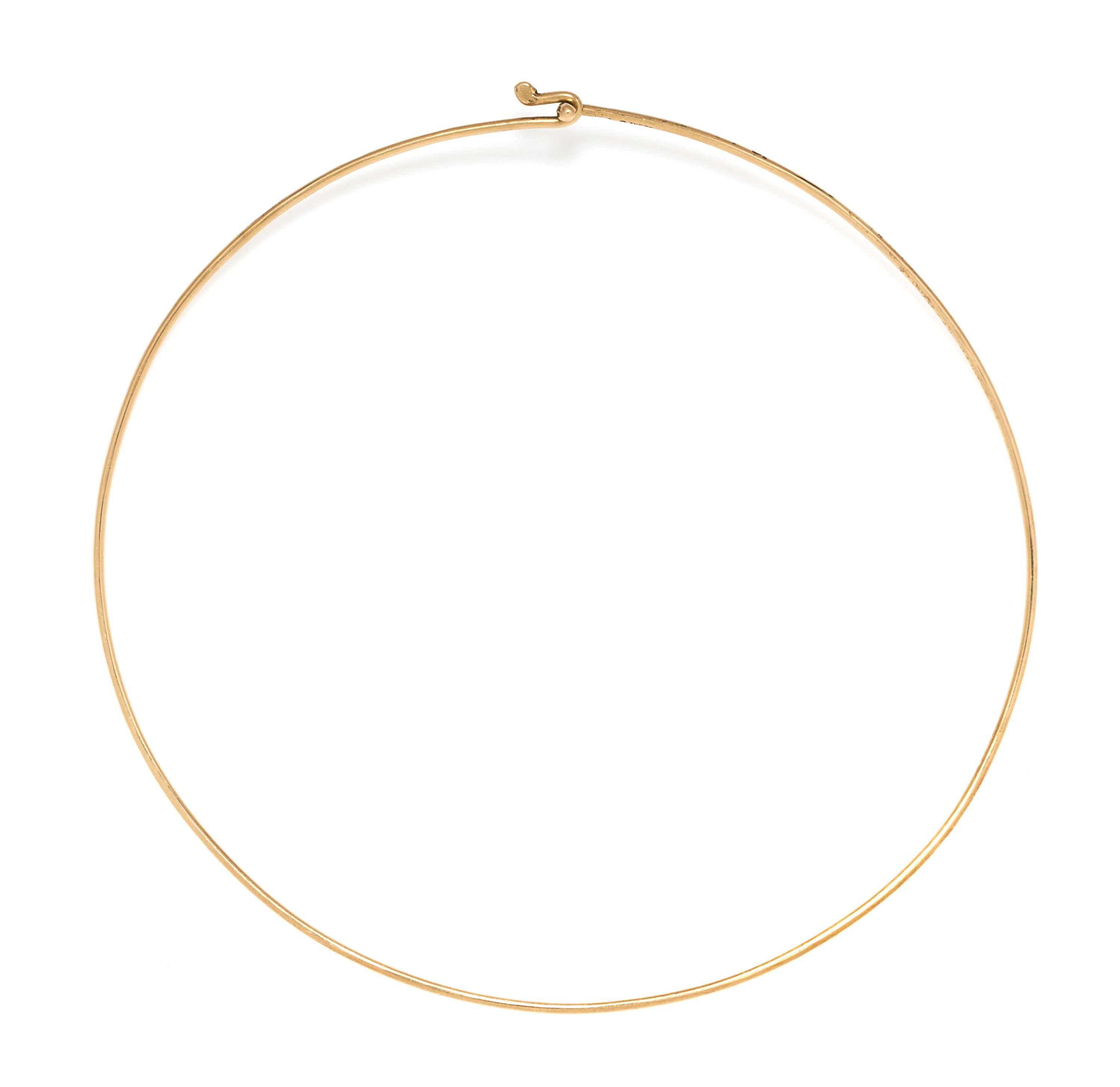 A 14 Karat Yellow Gold Collar Necklace, James Avery, 6.90 dwts.