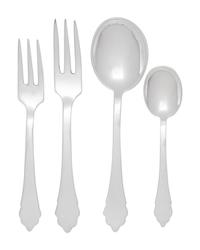 An American Silver-Plate Flatware Service