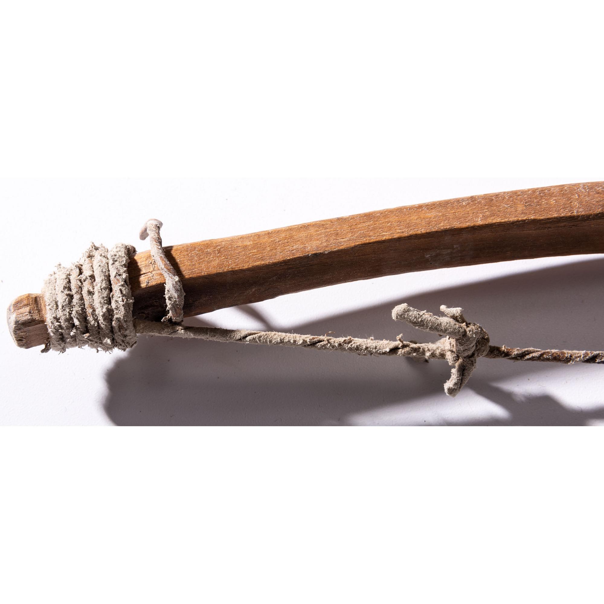Sioux Beaded Hide Bowcase and Quiver, with Bow