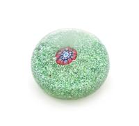 Attributed to Saint-Louis, France, a green jasper-ground paperweight