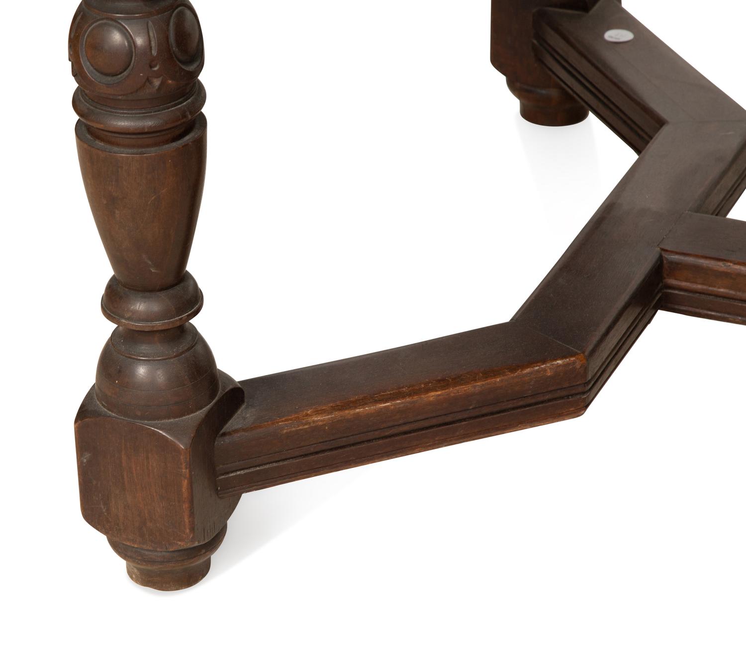 A Renaissance Revival Style Mahogany Extention Dining Table