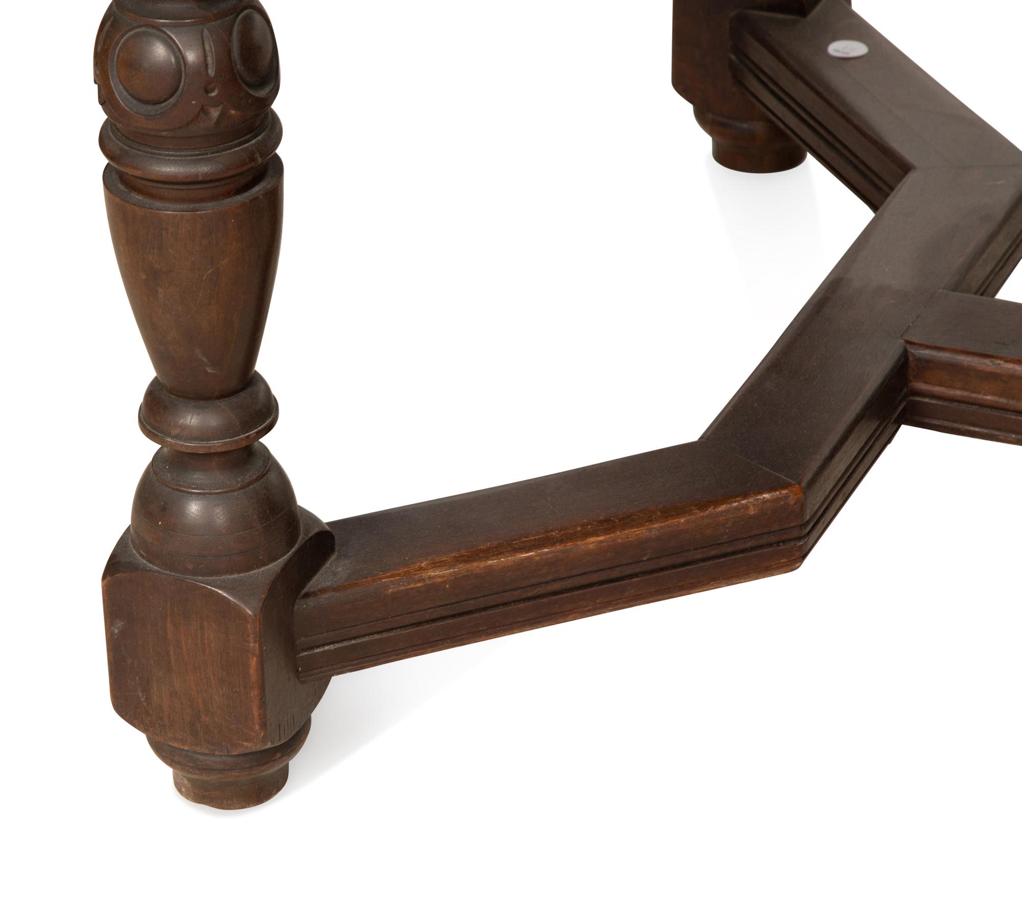 A Renaissance Revival Style Mahogany Extention Dining Table