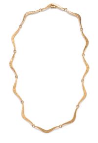 YELLOW GOLD NECKLACE