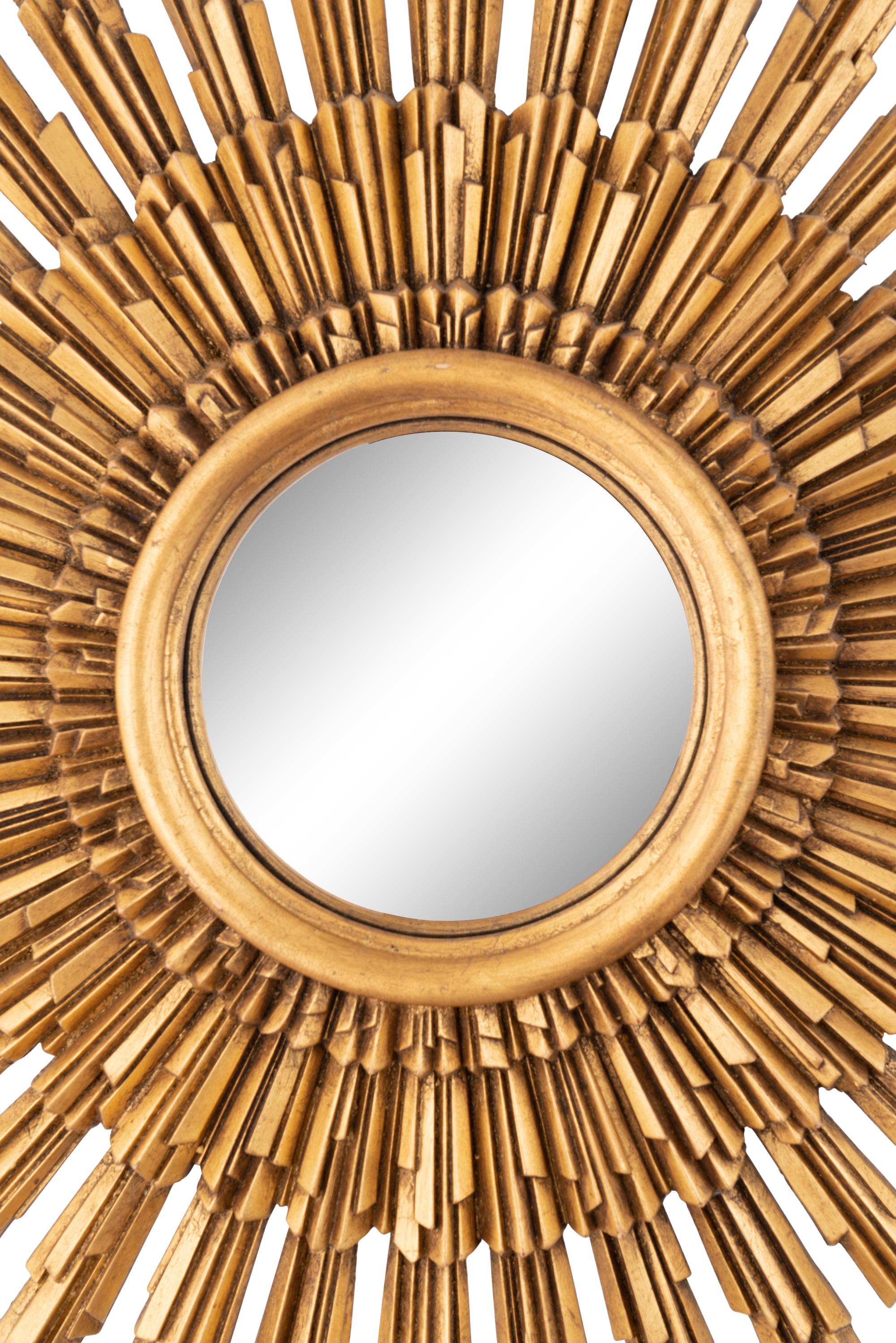 A Pair of Giltwood Sunburst Mirrors