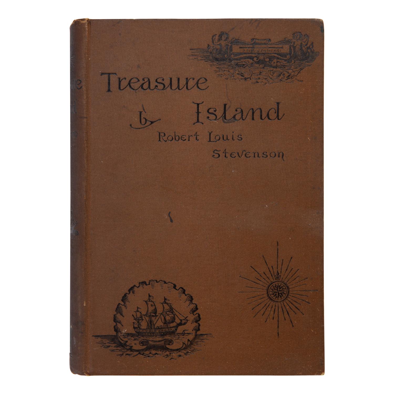Stevenson, Robert Louis (1850-1894). Treasure Island . Boston: Roberts Brothers, 1884.