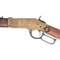 **Early Hand Engraved Navy Arms Model 1866 Yellowboy in .44 WCF