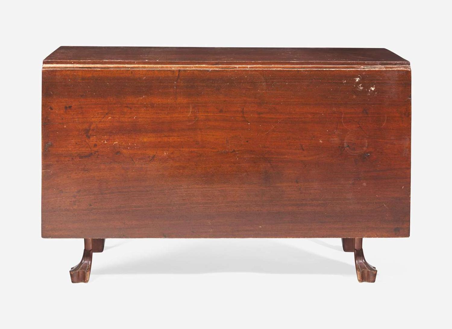 A Queen Anne walnut drop-leaf table, Pennsylvania, circa 1770