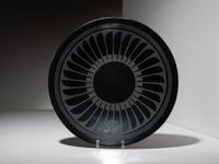 Blackware Plate, with Gunmetal Finish 1943-1956