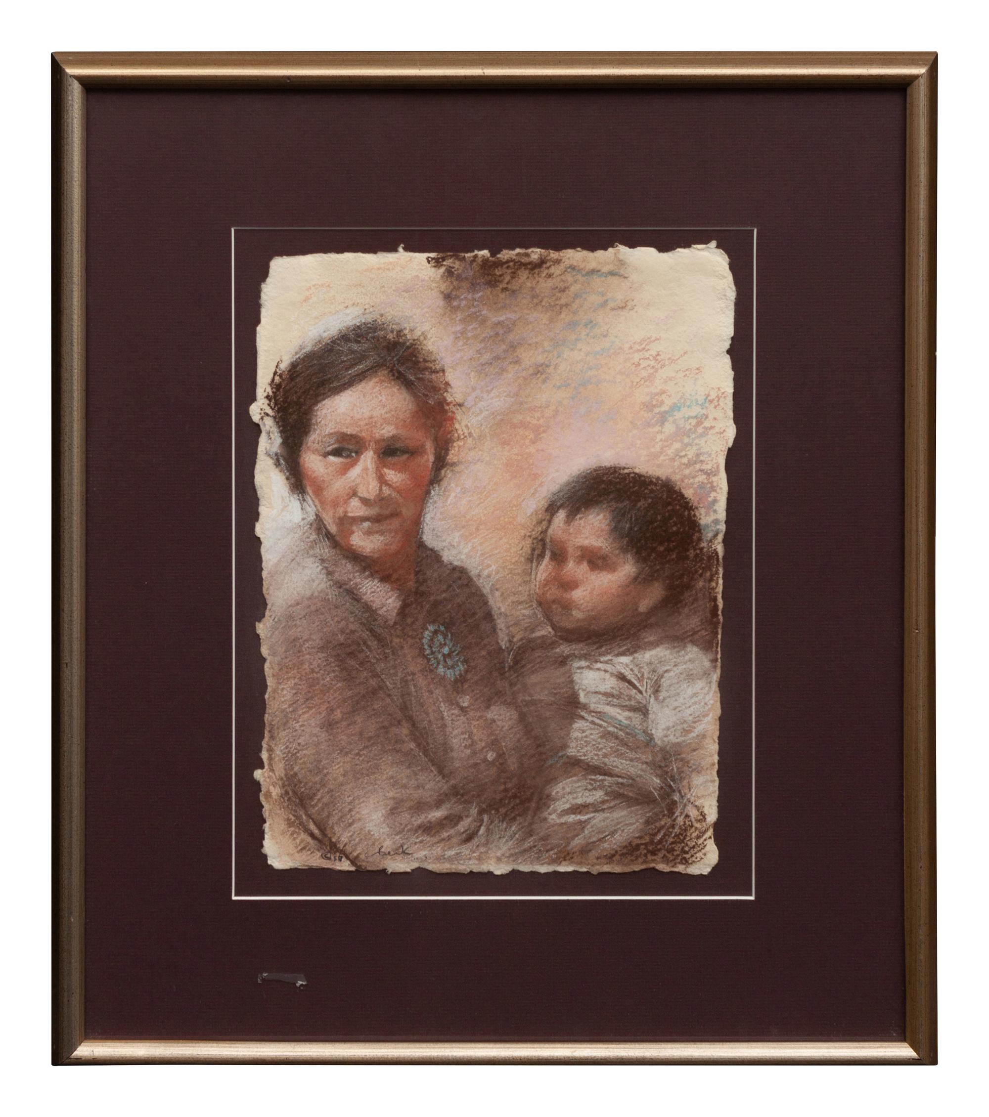 Untitled (Mother and Child) , 1957
