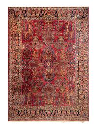 A Sarouk Wool Rug