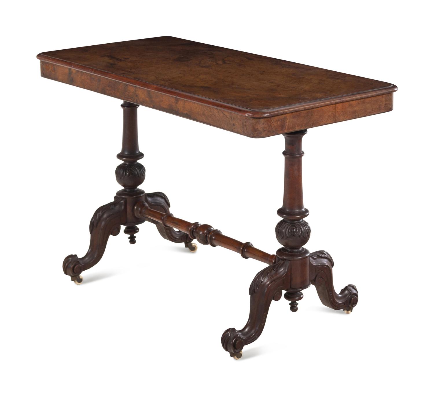 A Late William IV Walnut Sofa Table