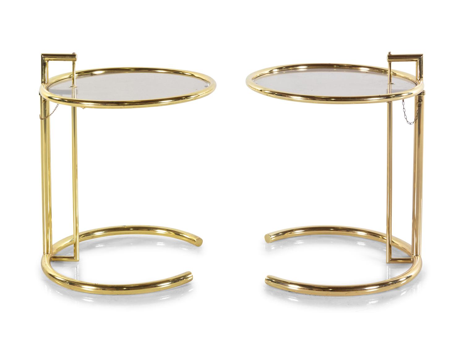 A Pair of Adjustable Side Tables (ETA #8)