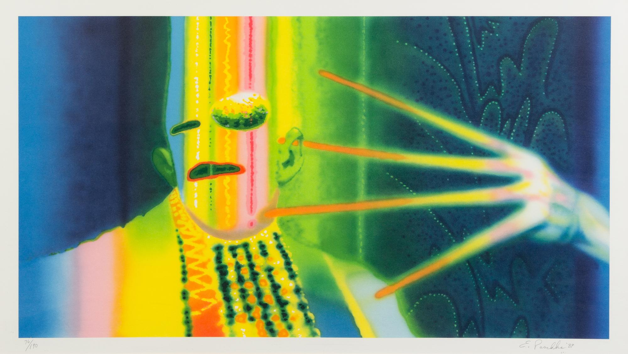 Ed Paschke, (American, 1939-2004), George Mills, 1989