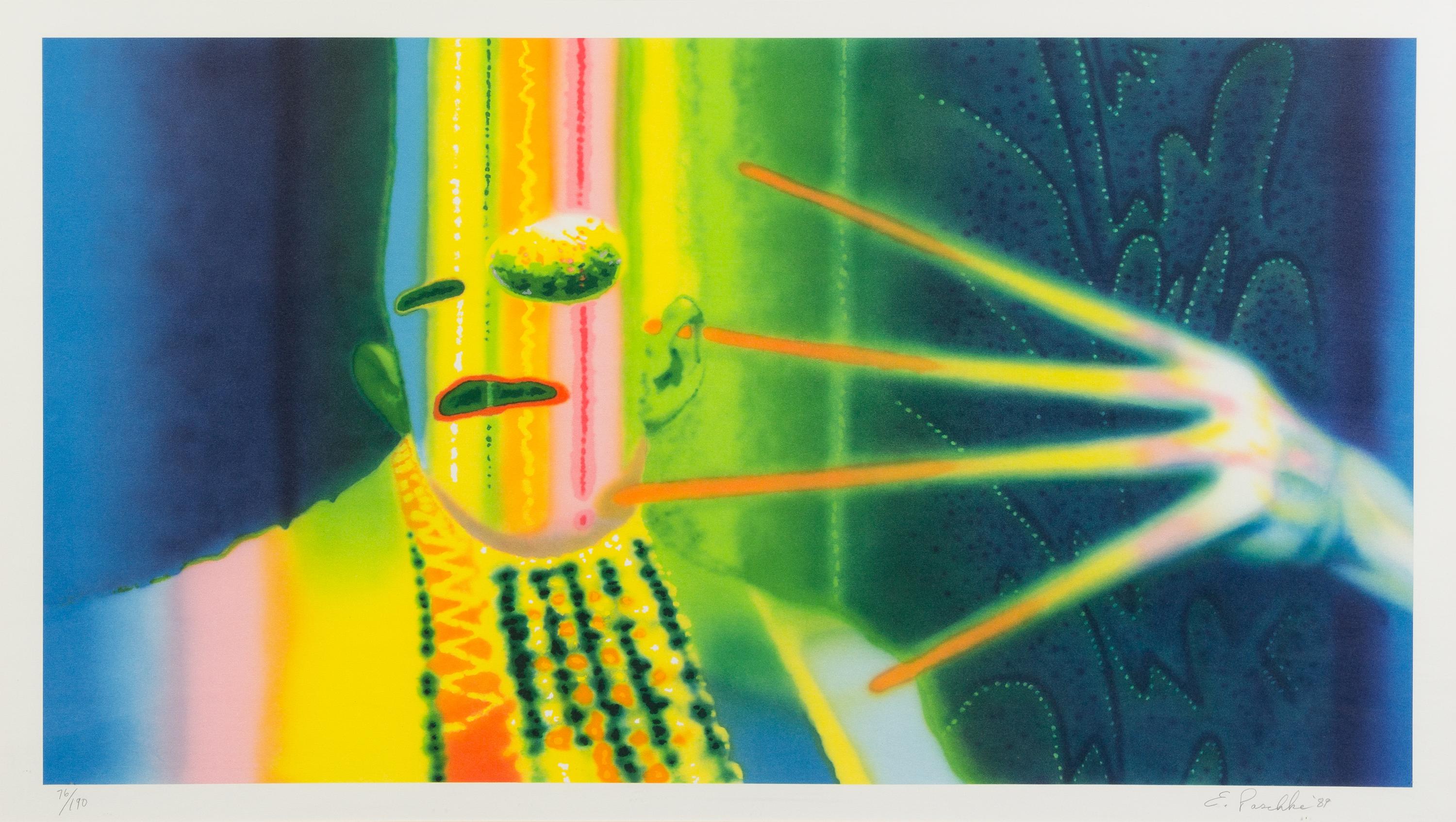 Ed Paschke, (American, 1939-2004), George Mills, 1989
