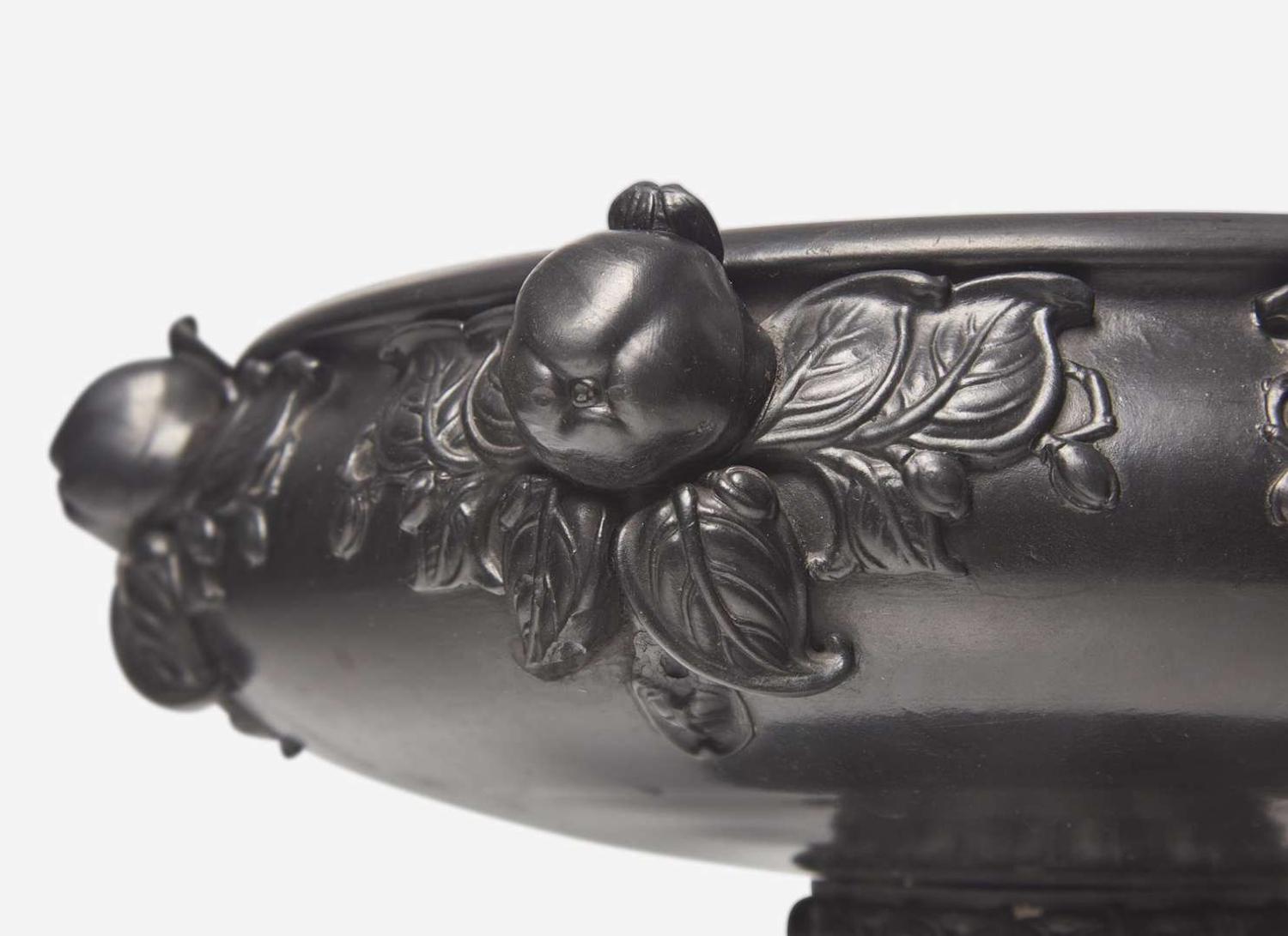 A Wedgwood Paul Follot Designed Black Basalt "Pomona" Centerpiece Bowl, UK, circa 1921