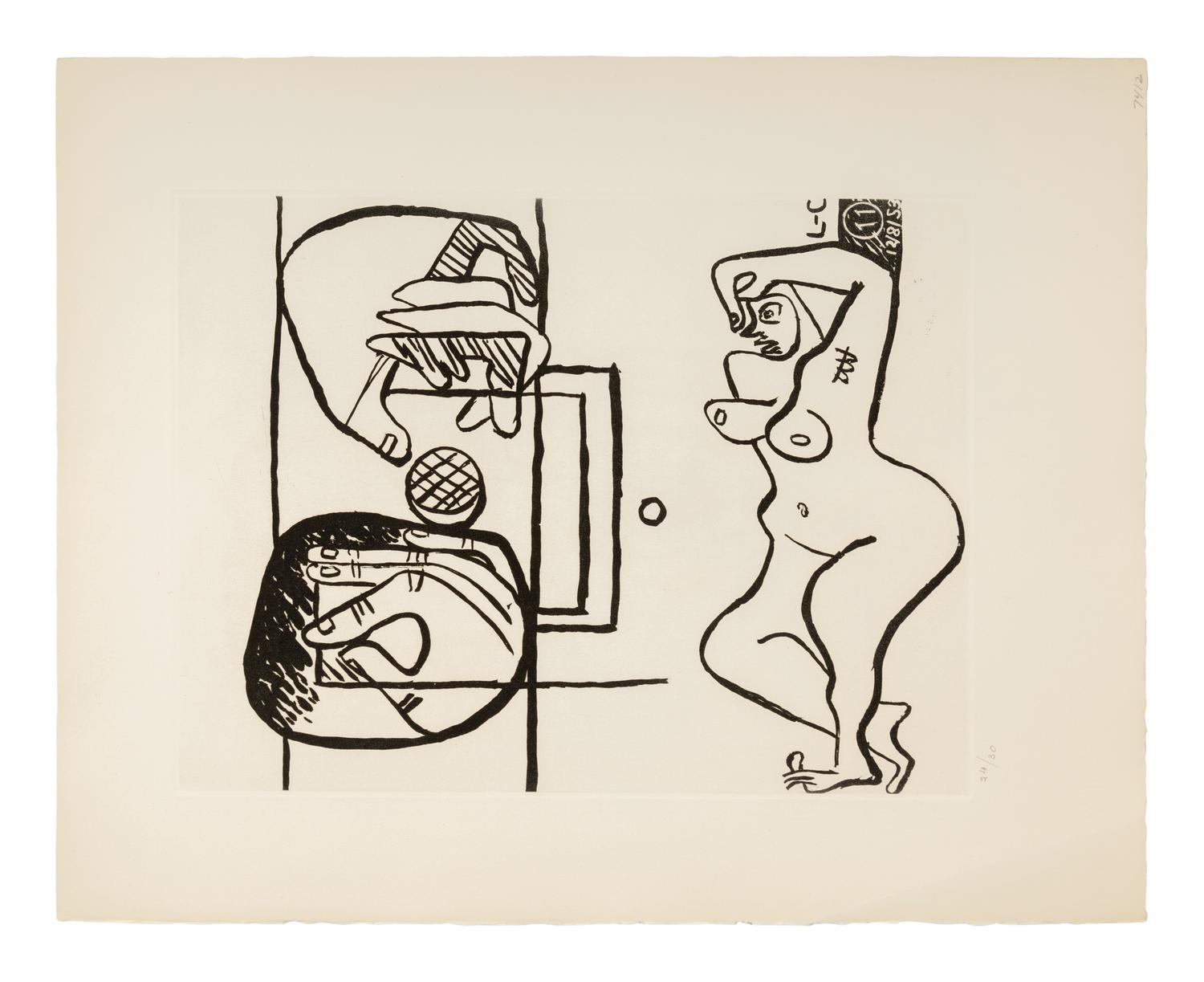 A group of four prints from Unité , 1963-65
