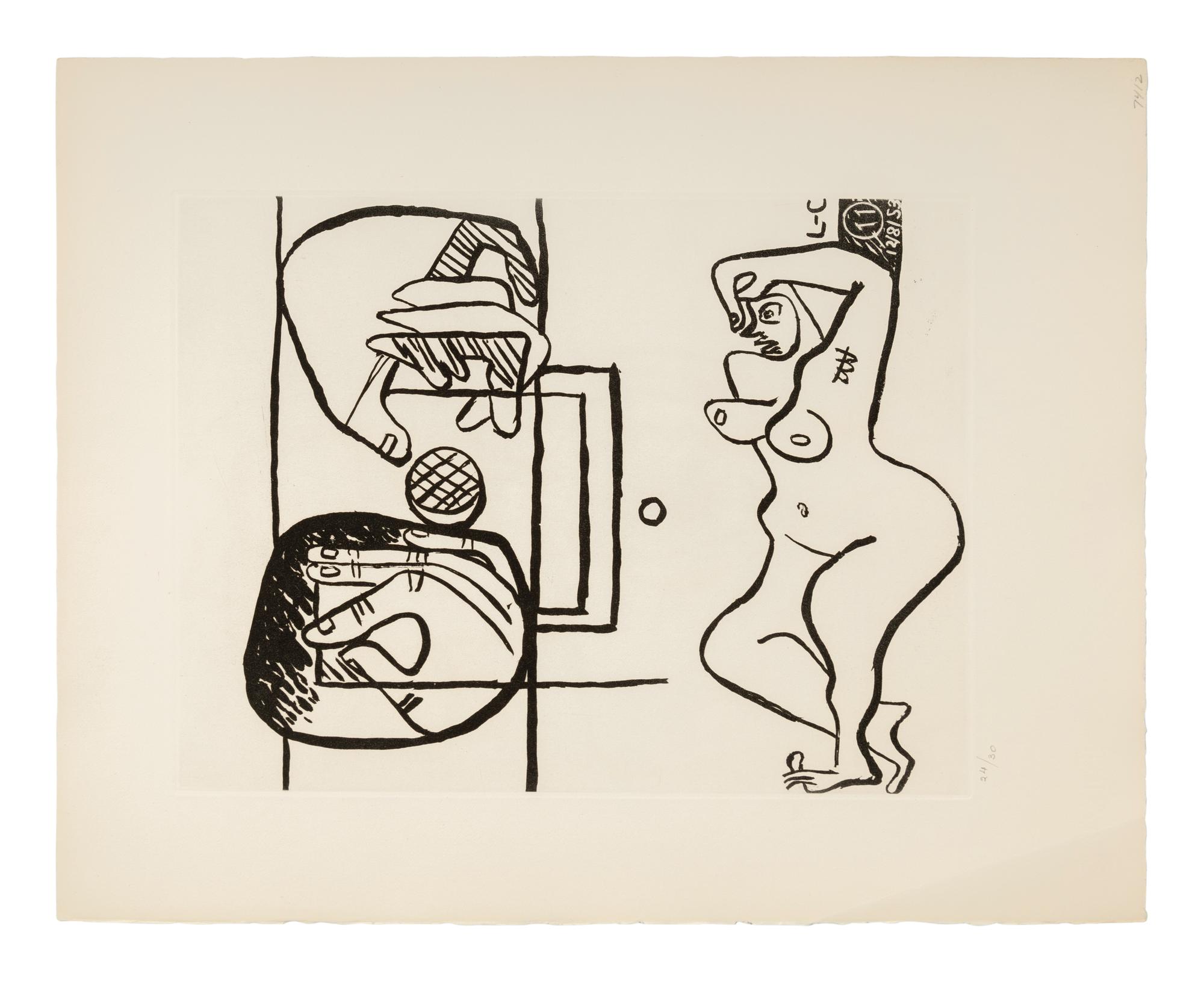 A group of four prints from Unité , 1963-65