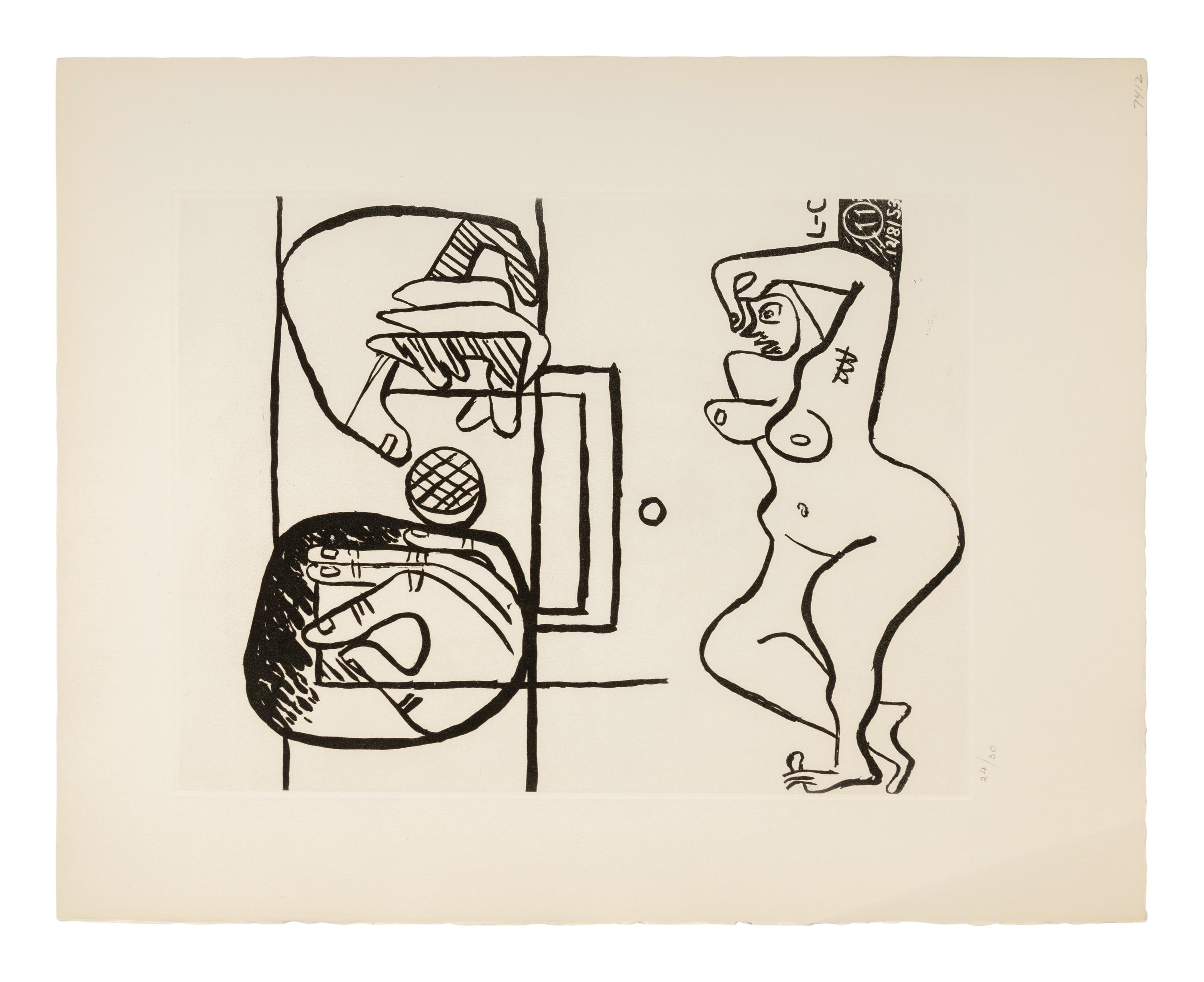 A group of four prints from Unité , 1963-65