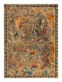 A Continental Wool Tapestry Fragment
