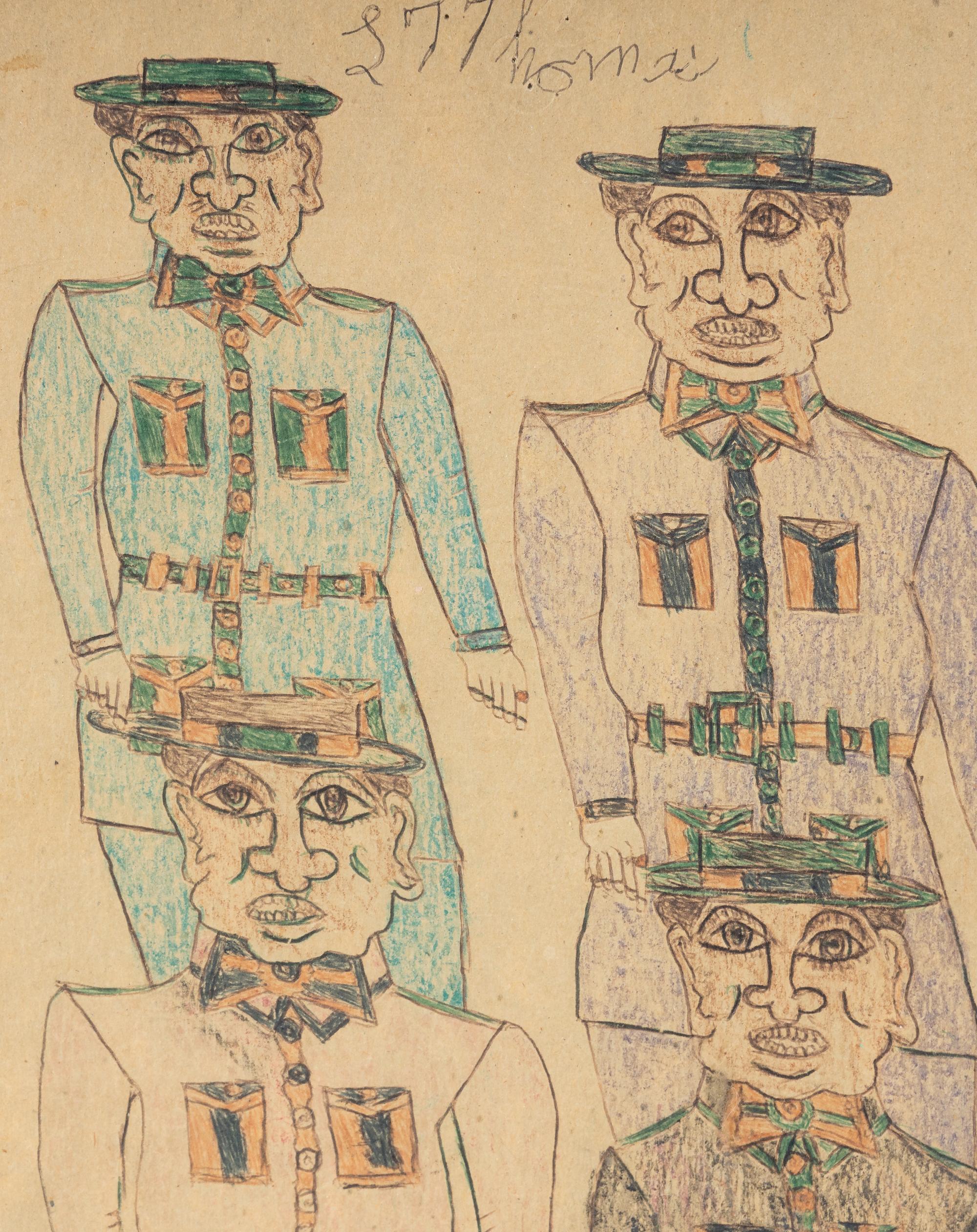 Untitled (Four Officers)